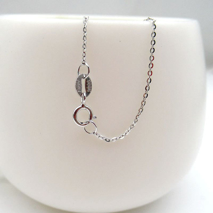Collana con ciondolo curativo in pietra di luna con design a loto in argento sterling 925 Buddha Stones - image 10