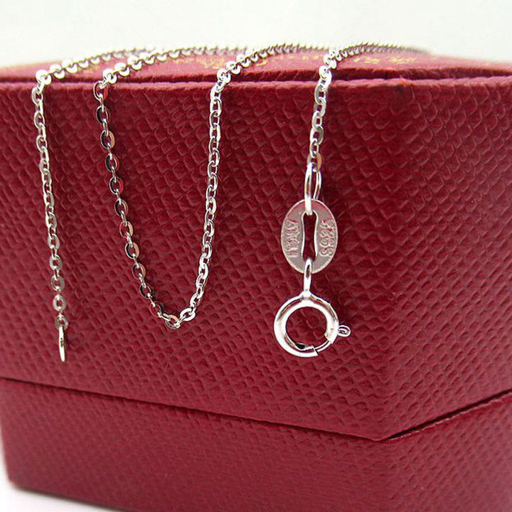 Collana con ciondolo curativo in pietra di luna con design a loto in argento sterling 925 Buddha Stones - image 9
