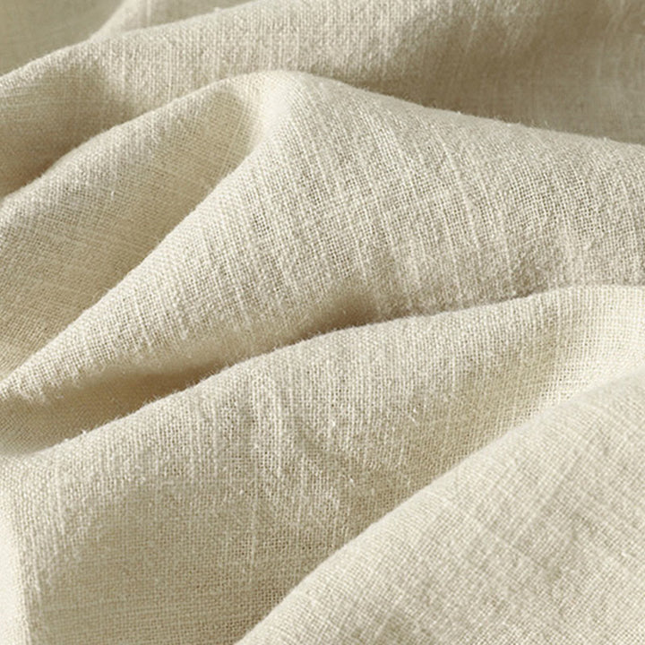 Camicia da donna a maniche lunghe in cotone con bottoni a rana, casual e semplice , Buddha Stones - image 12