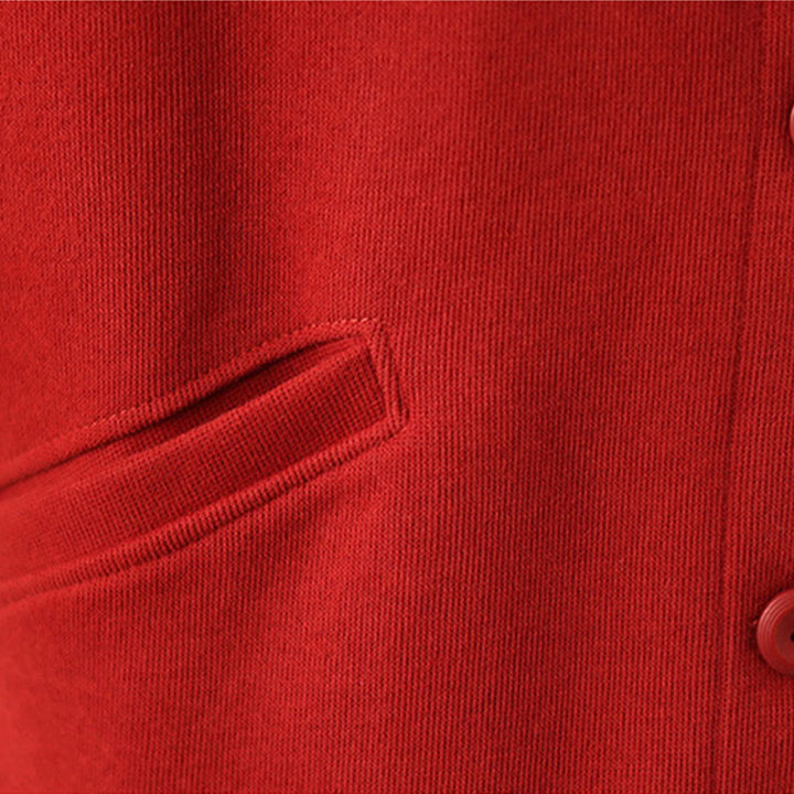 Giacca a maniche lunghe da donna con tasche e tinta unita Buddha Stones - image 12