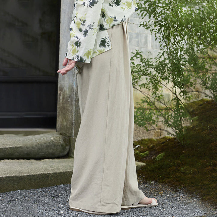Pantaloni da donna alla caviglia con tasche Buddha Stones per anziani - image 3