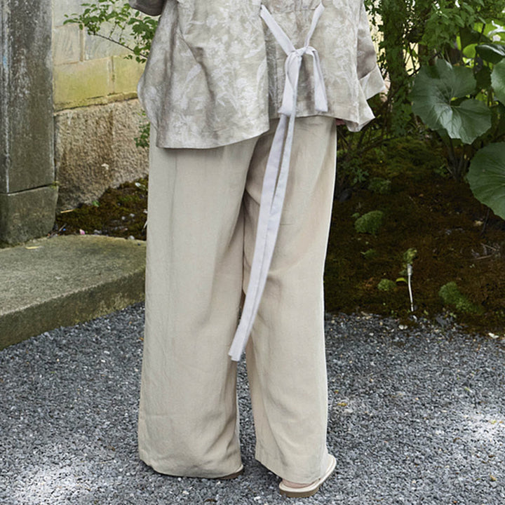Pantaloni da donna alla caviglia con tasche Buddha Stones per anziani - image 13