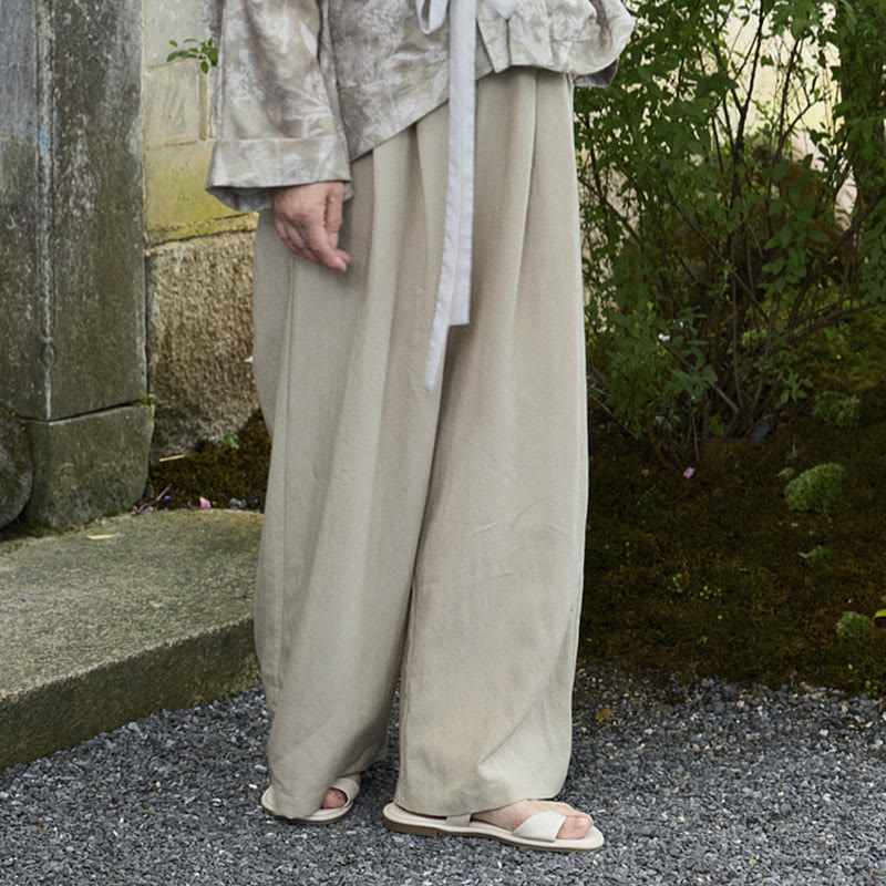 Pantaloni da donna alla caviglia con tasche Buddha Stones per anziani - image 1