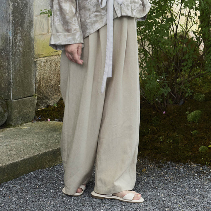 Pantaloni da donna alla caviglia con tasche Buddha Stones per anziani - image 1