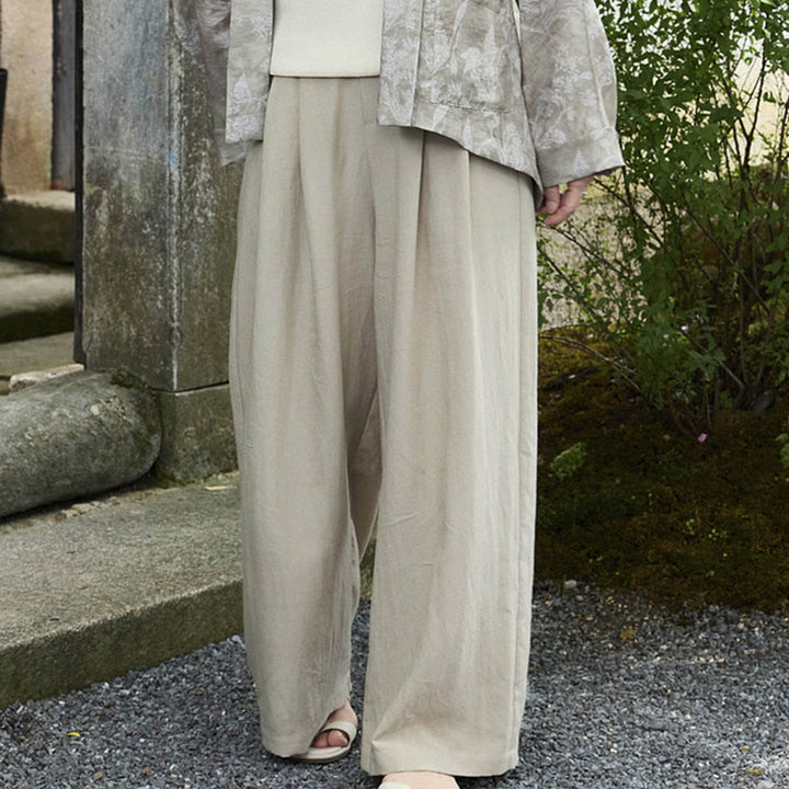 Pantaloni da donna alla caviglia con tasche Buddha Stones per anziani - image 6