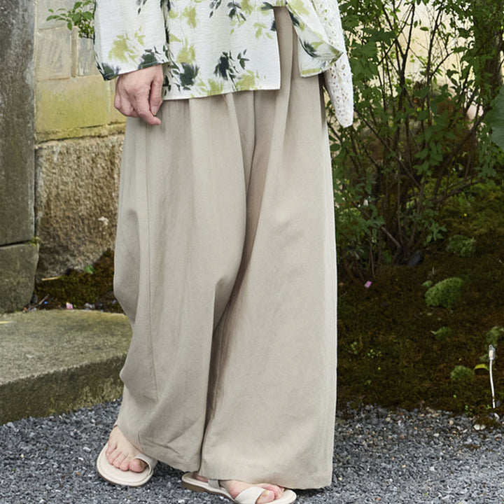 Pantaloni da donna alla caviglia con tasche Buddha Stones per anziani - image 4