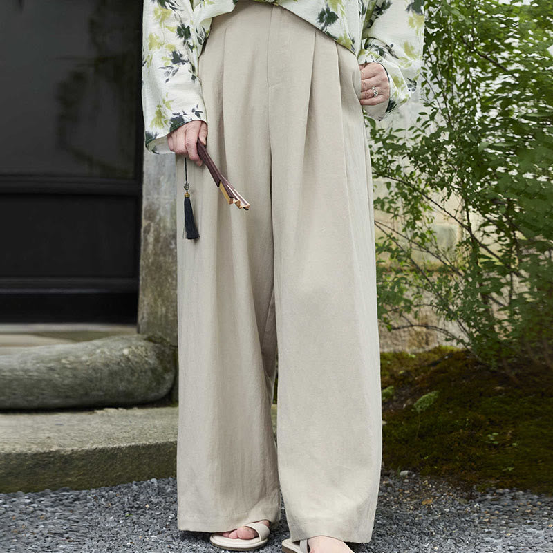 Pantaloni da donna alla caviglia con tasche Buddha Stones per anziani - Biancheria - US14, UK/AU18, EU46 (2XL) - image 0