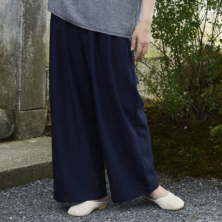 Pantaloni da donna alla caviglia con tasche Buddha Stones per anziani - image 27