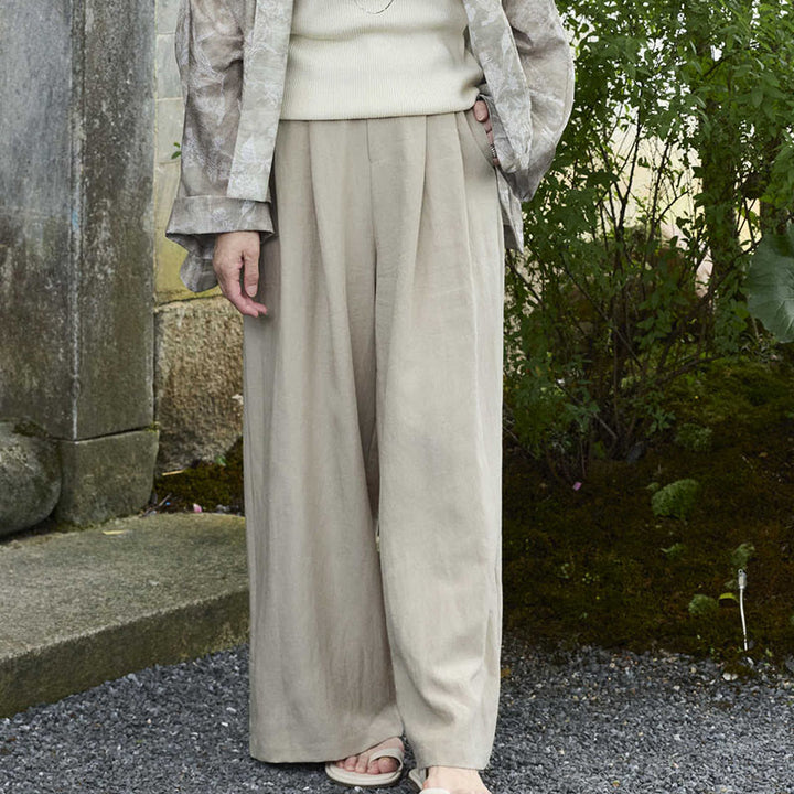 Pantaloni da donna alla caviglia con tasche Buddha Stones per anziani - image 12