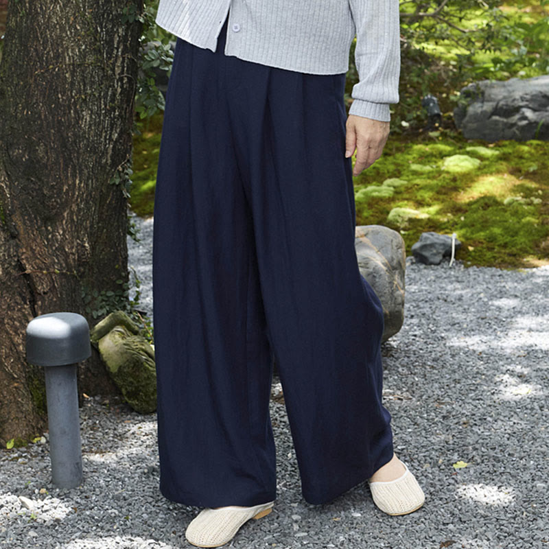 Pantaloni da donna alla caviglia con tasche Buddha Stones per anziani - SteelBlue - US14, UK/AU18, EU46 (2XL) - image 17