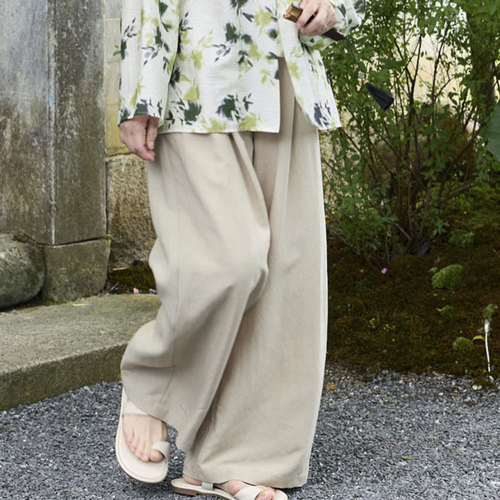 Pantaloni da donna alla caviglia con tasche Buddha Stones per anziani - image 7