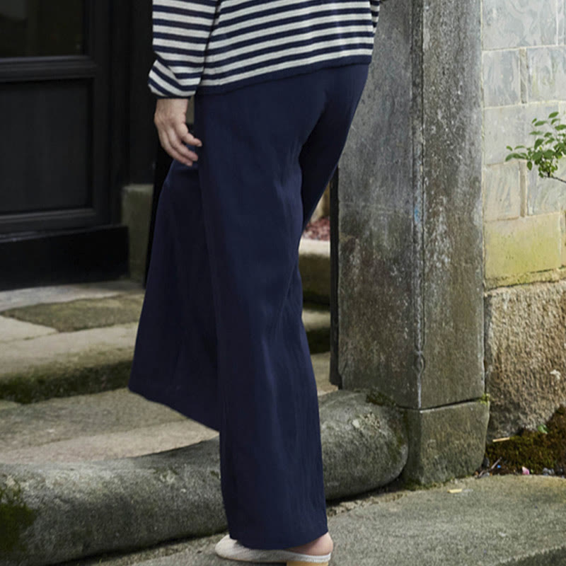 Pantaloni da donna alla caviglia con tasche Buddha Stones per anziani - image 22