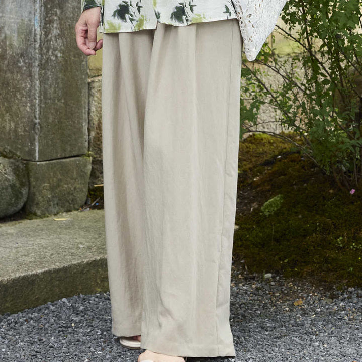 Pantaloni da donna alla caviglia con tasche Buddha Stones per anziani - image 5