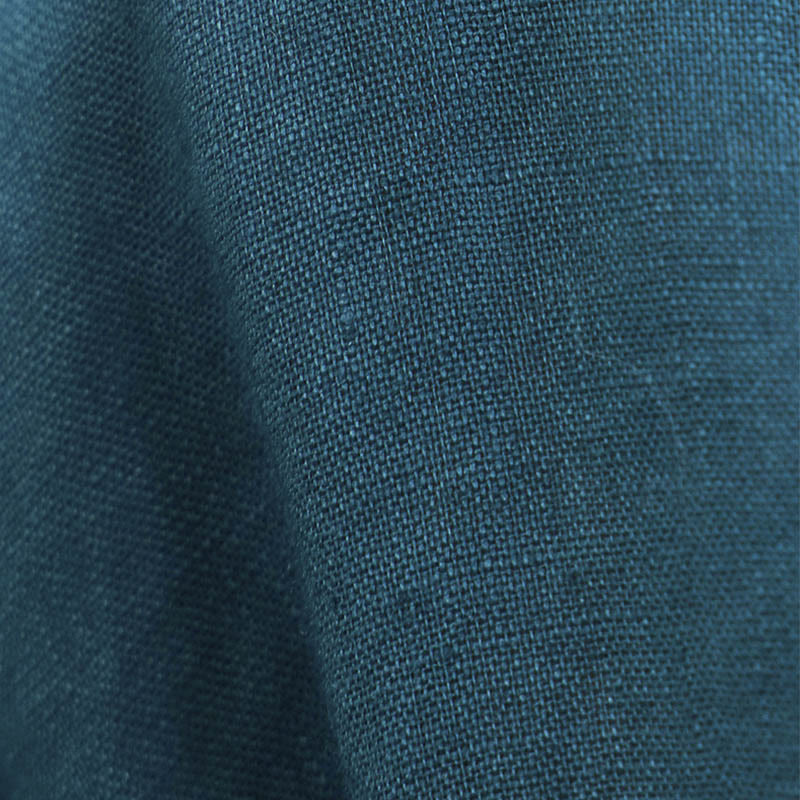 Camicia da donna a maniche lunghe in lino tinta unita con Buddha Stones per anziani - image 13