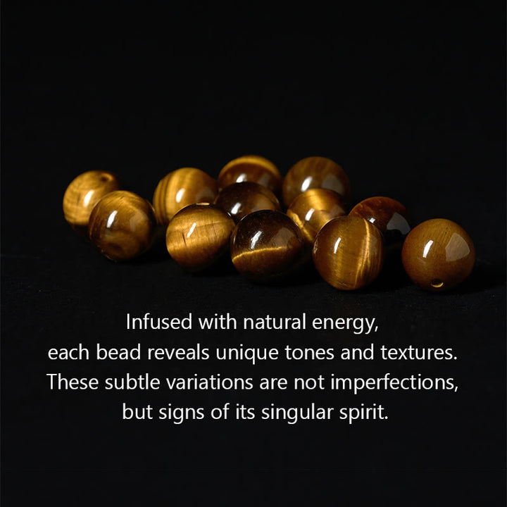 Buddha Stones Tiger Eye Silver Sheen Om Mani Padme Hum Horse PiXiu Beast Courage - image 7