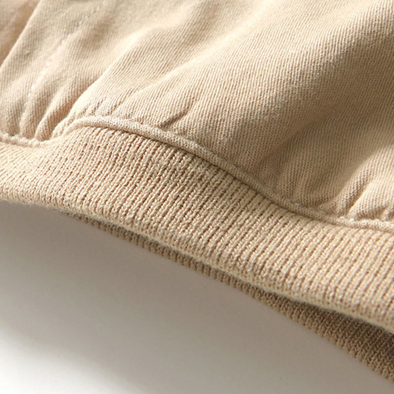 Camicia da uomo in cotone con maniche lunghe e bottoni, modello Buddha Stones Fall Solid, con tasche - image 6