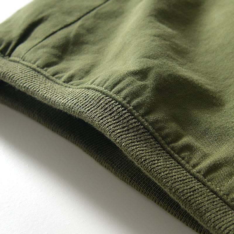 Camicia da uomo in cotone con maniche lunghe e bottoni, modello Buddha Stones Fall Solid, con tasche - image 28