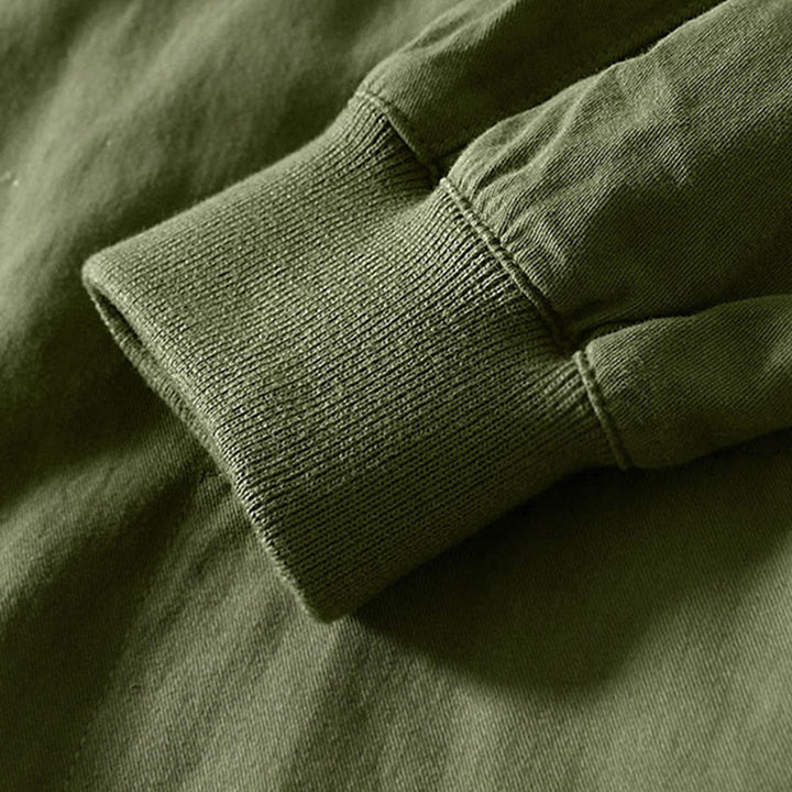 Camicia da uomo in cotone con maniche lunghe e bottoni, modello Buddha Stones Fall Solid, con tasche - image 29