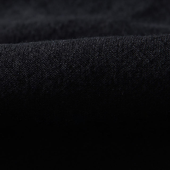 Buddha Stones Camicia da uomo in cotone ramiè con tasche e bottoni, a maniche lunghe, tinta unita autunnale - image 9