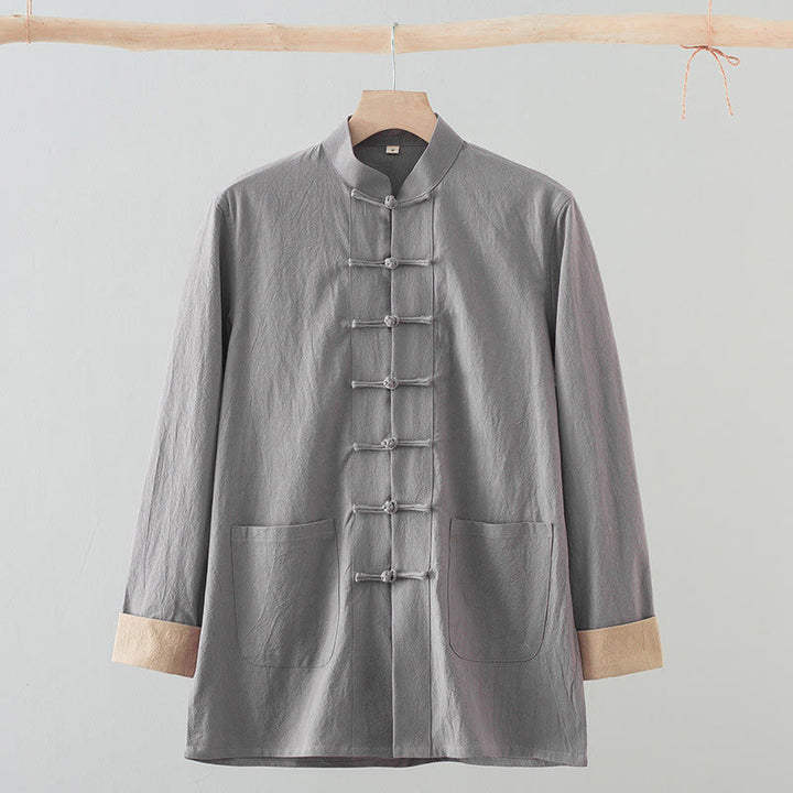 Camicia da Buddha Stones - Grigio scuro - US/UK/AU44, EU54 (4XL) - image 11