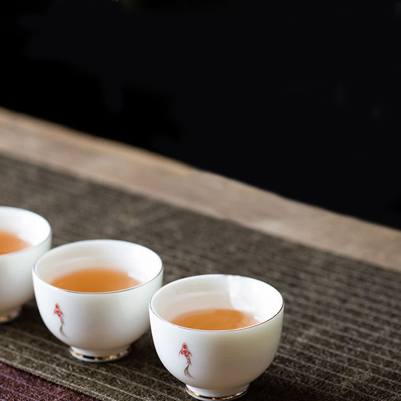 Tazza da tè Buddha Stones e pesce Koi, tazza da tè Kung Fu - image 7
