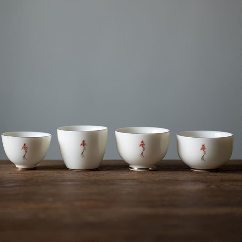 Tazza da tè Buddha Stones e pesce Koi, tazza da tè Kung Fu - image 14