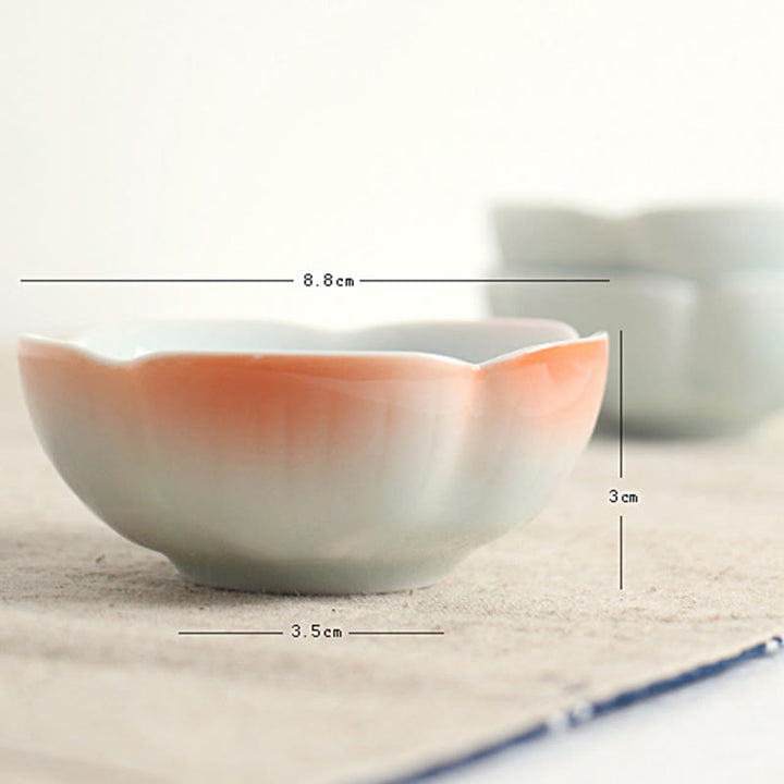 Tazza da tè Kung Fu con mano di loto e pesce koi in Buddha Stones - image 2
