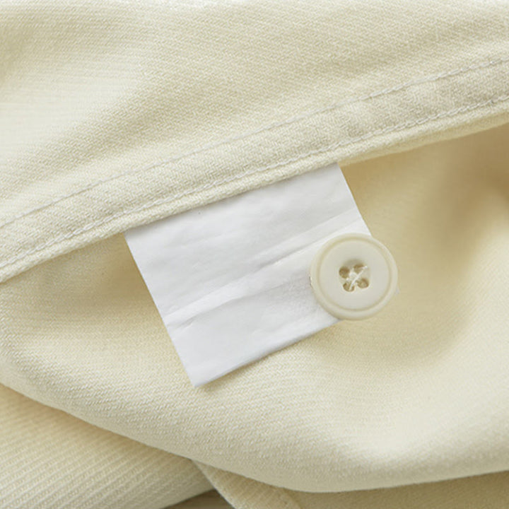 Camicia da uomo a maniche lunghe con bottoni Buddha Stones Spring Commute, in cotone, con tasche - image 9