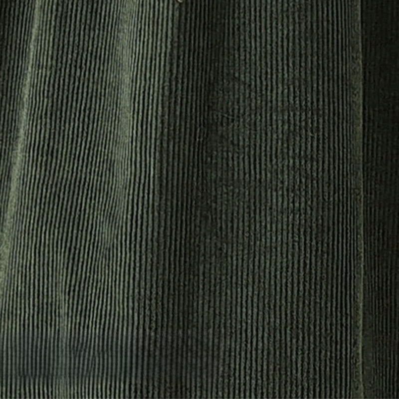 Abito midi senza maniche in velluto a coste di cotone con tasche e bottoni retrò di Buddha Stones Fall - image 10