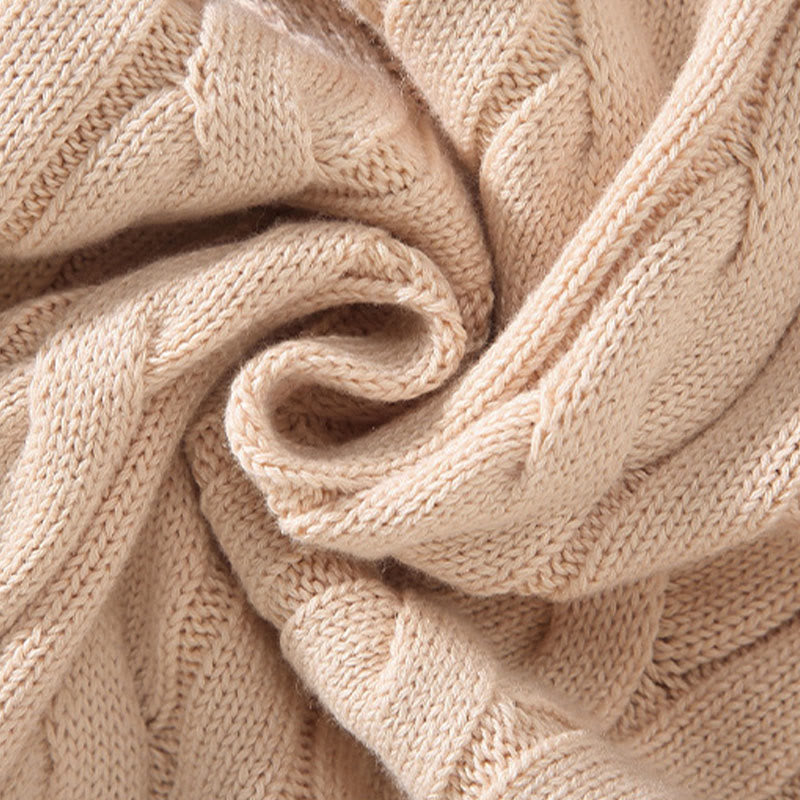 Maglione da uomo in cotone a maniche lunghe con collo alto e cerniera, modello Buddha Stones Winter Textured - image 10