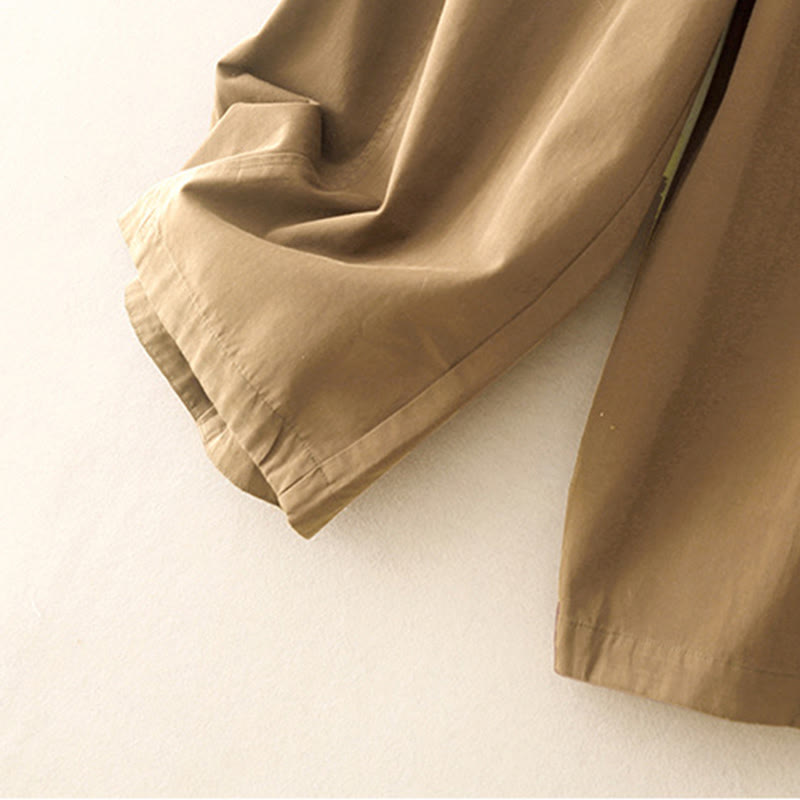 Pantaloni harem da donna in cotone con tasche, lunghezza 7-8, modello Buddha Stones - image 3