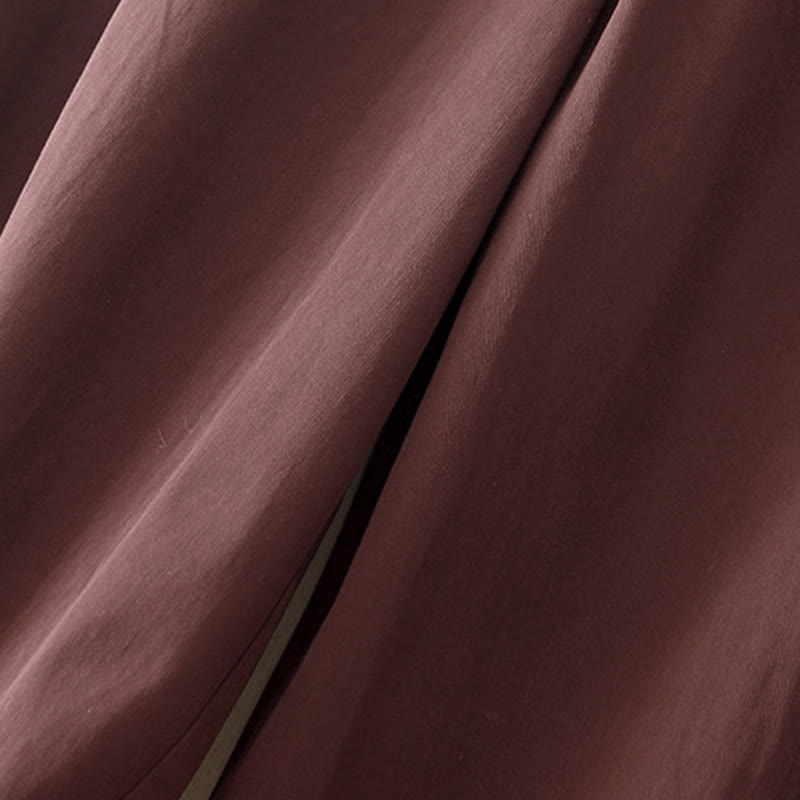 Pantaloni harem da donna in cotone con tasche, lunghezza 7-8, modello Buddha Stones - image 7