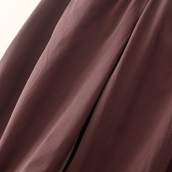 Pantaloni harem da donna in cotone con tasche, lunghezza 7-8, modello Buddha Stones - image 11