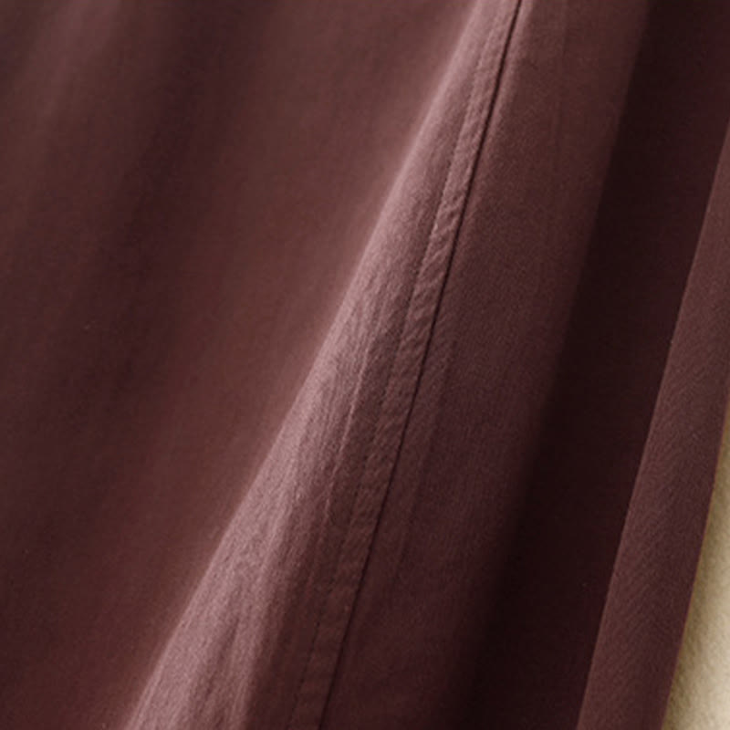 Pantaloni harem da donna in cotone con tasche, lunghezza 7-8, modello Buddha Stones - image 8