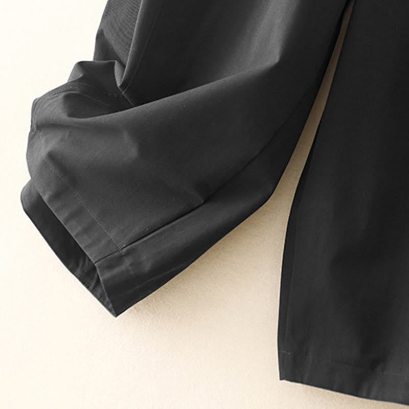 Pantaloni harem da donna in cotone con tasche, lunghezza 7-8, modello Buddha Stones - image 16