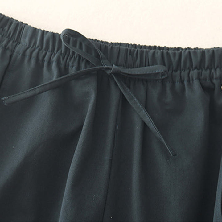 Pantaloni harem da donna in cotone con tasche, lunghezza 7-8, modello Buddha Stones - image 18