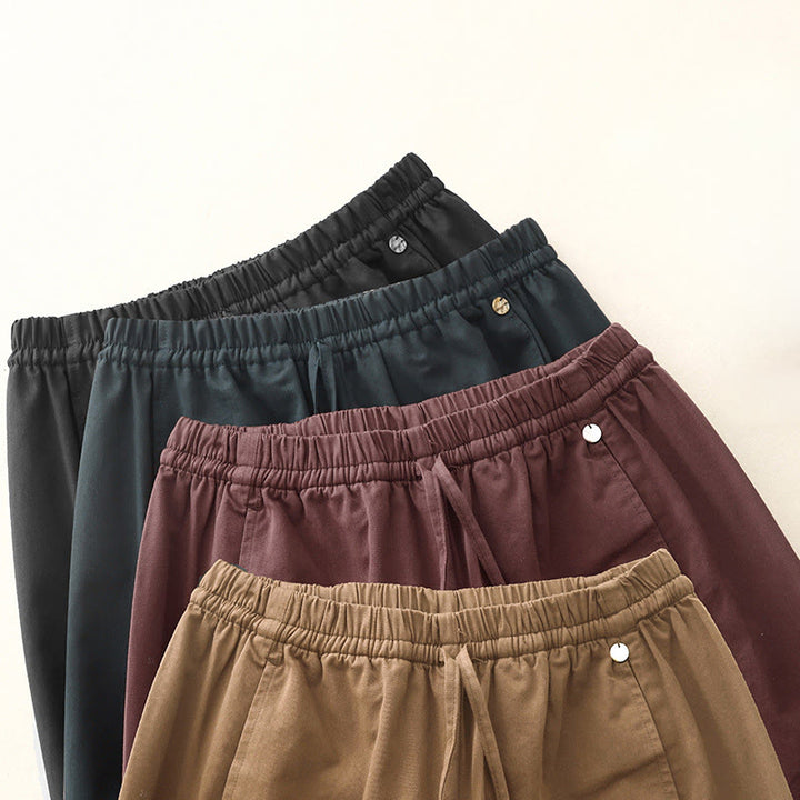Pantaloni harem da donna in cotone con tasche, lunghezza 7-8, modello Buddha Stones - image 22
