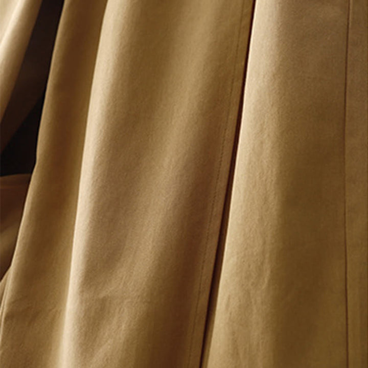 Pantaloni casual da donna in cotone e poliestere con tasche Buddha Stones - image 1