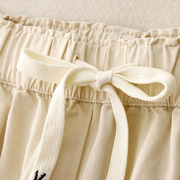 Pantaloni casual da donna in cotone e poliestere con tasche Buddha Stones - image 8