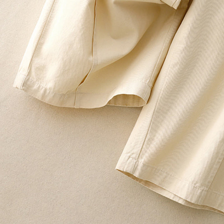 Pantaloni casual da donna in cotone e poliestere con tasche Buddha Stones - image 11