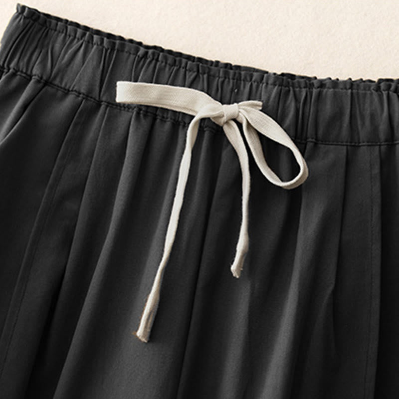 Pantaloni casual da donna in cotone e poliestere con tasche Buddha Stones - image 15