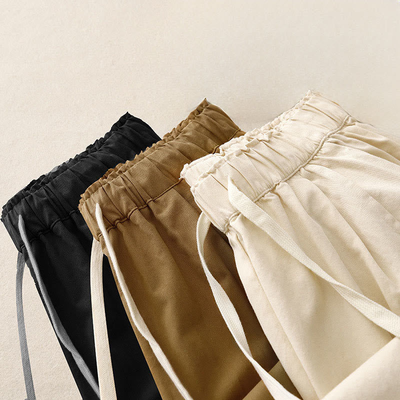 Pantaloni casual da donna in cotone e poliestere con tasche Buddha Stones - image 19