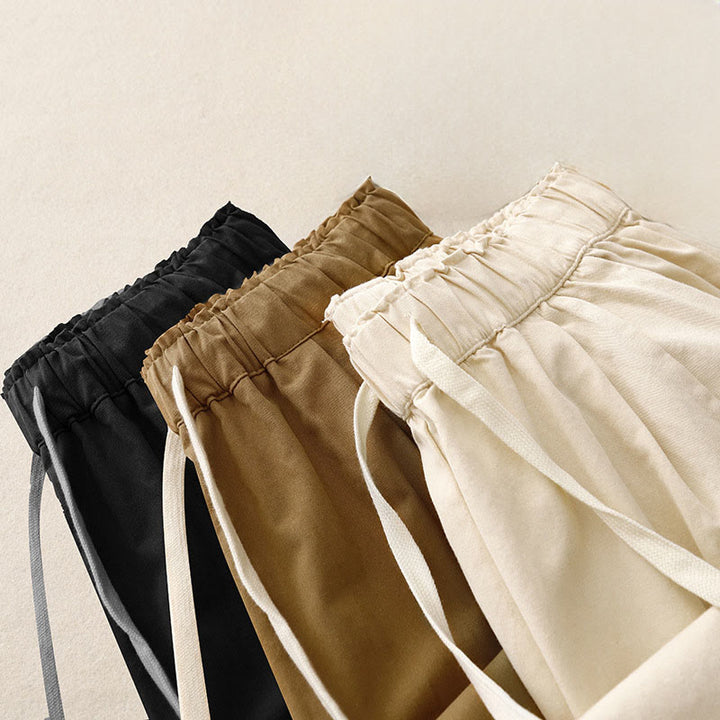 Pantaloni casual da donna in cotone e poliestere con tasche Buddha Stones - image 19