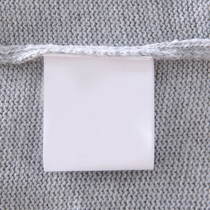 Maglione da uomo in puro cotone con collo alto, maniche lunghe e orlo a coste tinta unita, motivo Buddha Stones - image 12