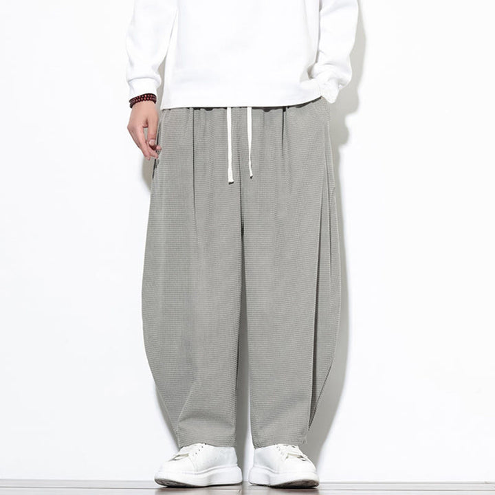 Pantaloni harem da uomo in velluto a coste di puro cotone con tasche, alla caviglia , Buddha Stones - image 14