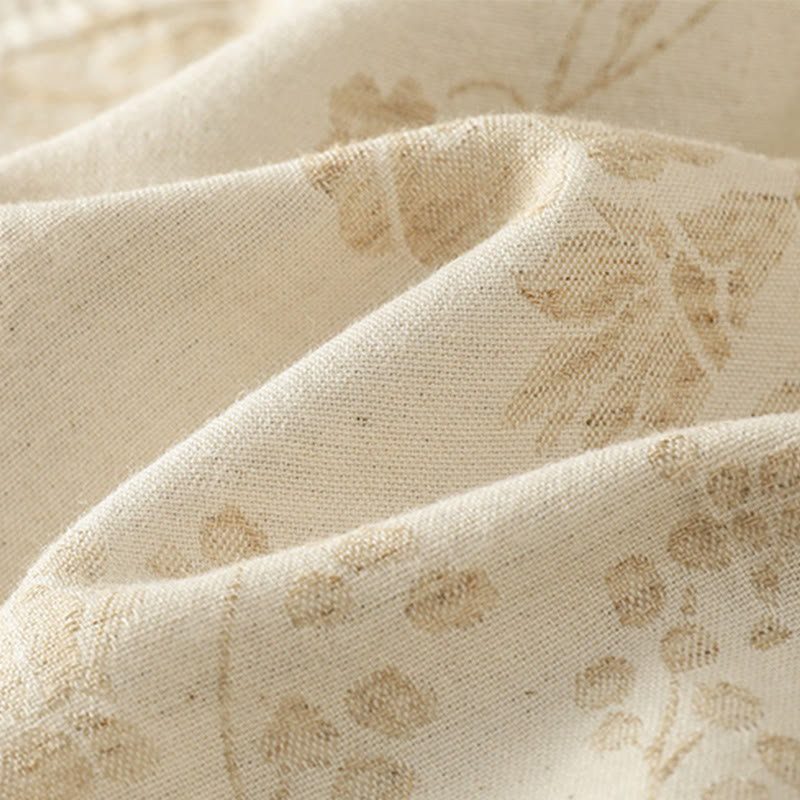 Camicia casual da donna in poliestere a maniche lunghe con motivo stampato Buddha Stones - image 19