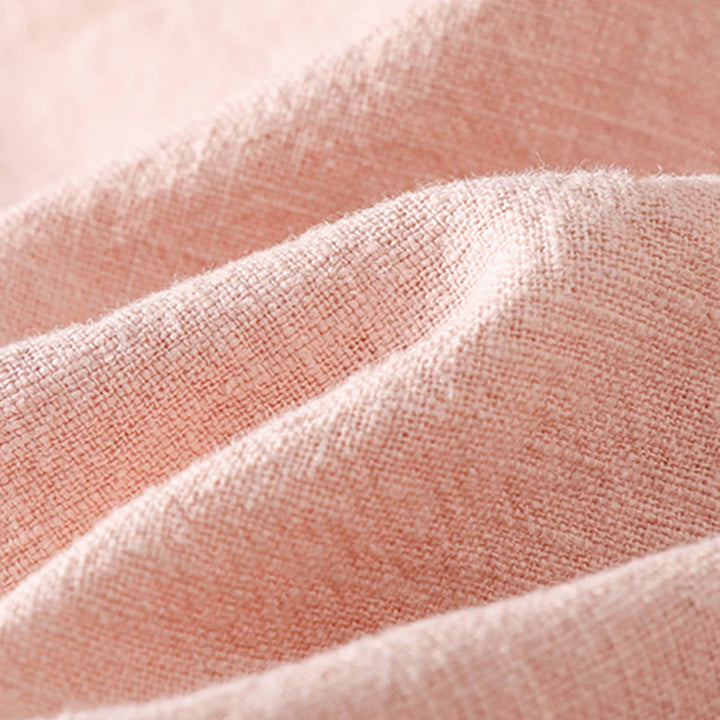 Camicia casual da donna in cotone e poliestere con maniche lunghe e bottoni a rana, Buddha Stones, con tasche - image 13