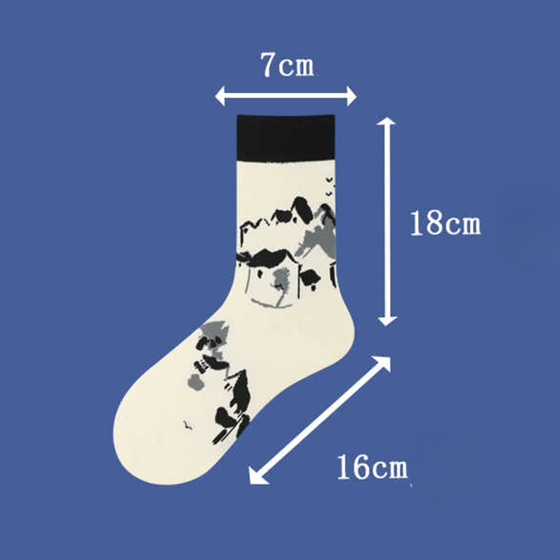 Buddha Stones Casual Sailboat Ancient Town Lotus Orchid Countryside Micro Crew - image 7