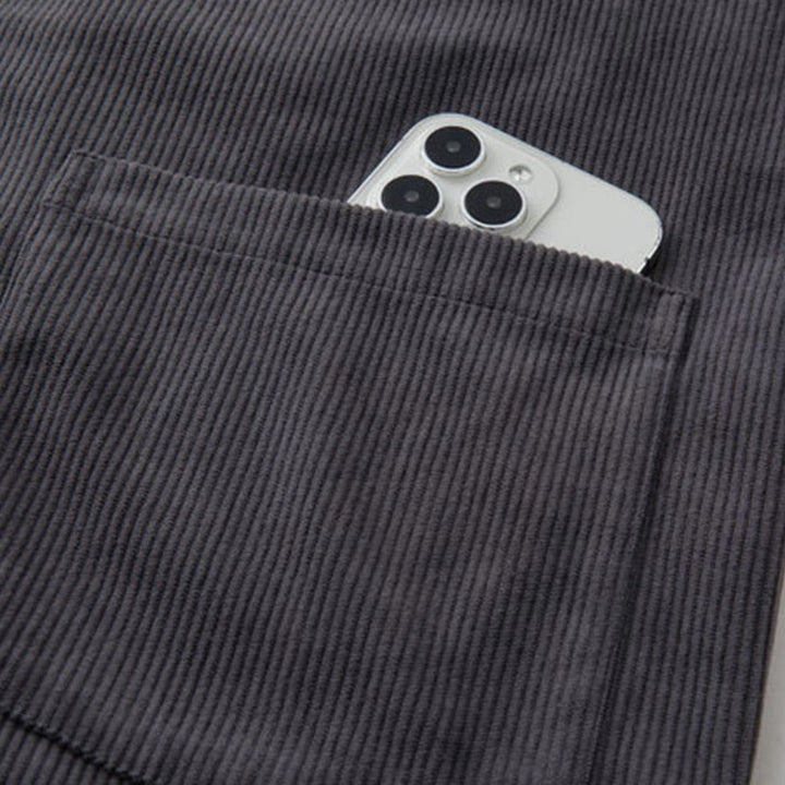 Giacca da uomo in cotone con colletto alla coreana, maniche lunghe, bottoni a rana e tasche, modello Buddha Stones - image 7