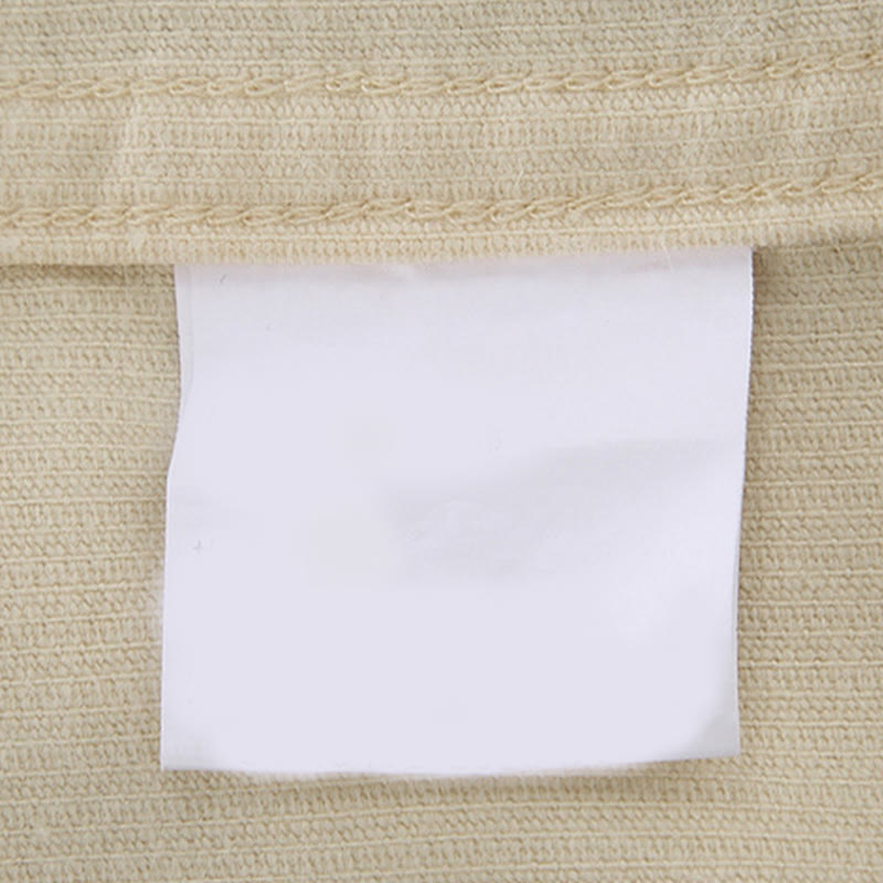 Camicia da uomo in velluto a coste di puro cotone a maniche lunghe con bottoni in tinta unita Buddha Stones - image 15